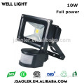 10w pir motion sensor led flood light mini led wall light led floodlights